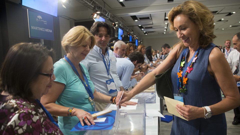 21/7/18.-  CONGRESO PP en , Madrid, España.  Photo: Cesar Cebolla / ALFAQUI